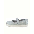 Toms Toms Παιδικές Μπαλαρίνες με Σκρατς Υφασμάτινες Ασημί Mary Jane Iridescent Εσπαντρίγιες Κορίτσι / Espadrilles Girl Toms-SS23-10011521-Silver-Poline-_-_-4
