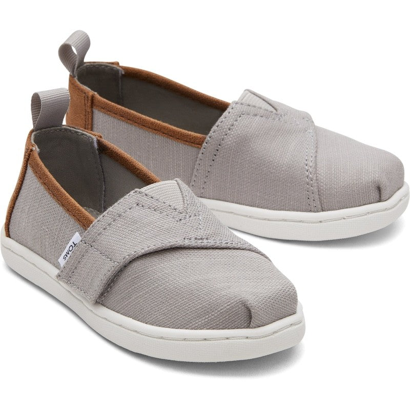 Toms Toms Παιδικές Εσπαντρίγιες με Σκρατς Γκρι Alpargata Εσπαντρίγιες Αγόρι / Espadrilles Boy Toms-SS23-10019558-Grey-Poline-_-_-207