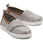 Toms Toms Παιδικές Εσπαντρίγιες με Σκρατς Γκρι Alpargata Εσπαντρίγιες Αγόρι / Espadrilles Boy Toms-SS23-10019558-Grey-Poline-_-_-207