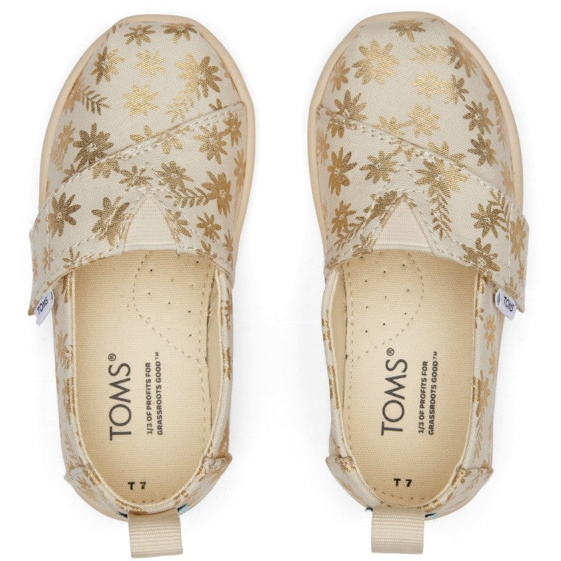 Toms Toms Παιδικές Εσπαντρίγιες με Σκρατς Μπεζ Alpargata Εσπαντρίγιες Κορίτσι / Espadrilles Girl Toms-SS23-10019572-Natural-Poline-_-_-793