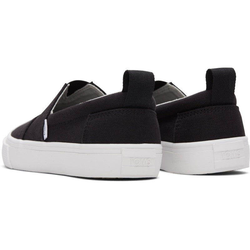 Toms Toms Παιδικές Εσπαντρίγιες Slip-On Μαύρες Εσπαντρίγιες Αγόρι / Espadrilles Boy Toms-SS23-10019839-Black-Poline-_-_-43