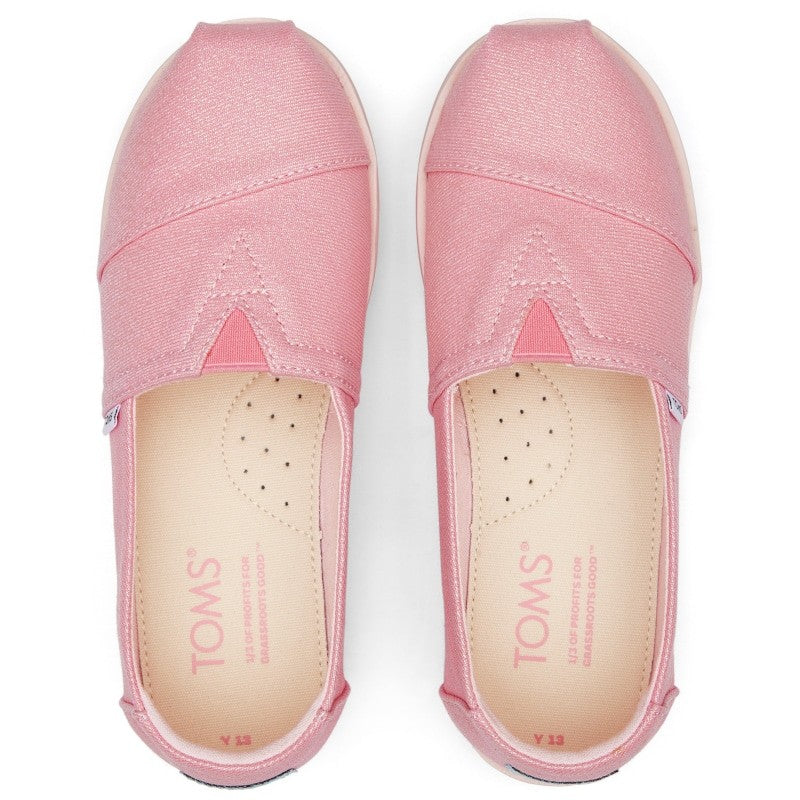 Toms SS23 10019840 Pink Poline παιδικά υποδήματα 