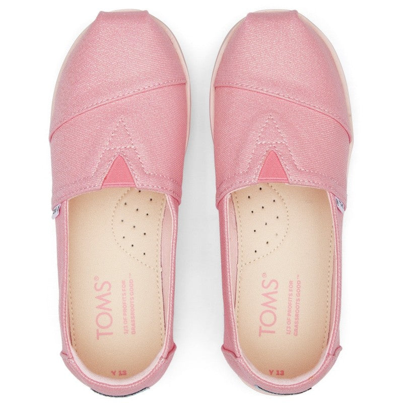Toms Toms Παιδικές Εσπαντρίγιες Slip-On Ροζ Alp Platform Εσπαντρίγιες Κορίτσι / Espadrilles Girl Toms-SS23-10019840-Pink-Poline-_-_-390
