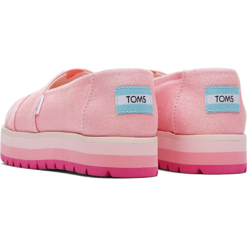 Toms SS23 10019840 Pink Poline παιδικά υποδήματα 