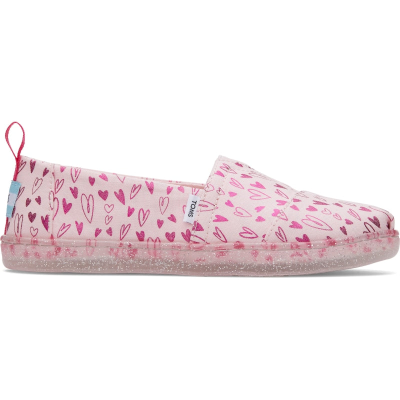 Toms Toms Παιδικές Εσπαντρίγιες Slip-On Ροζ Εσπαντρίγιες Κορίτσι / Espadrilles Girl Toms-SS23-10019849-Pink-Pastel-Poline-_-_-918