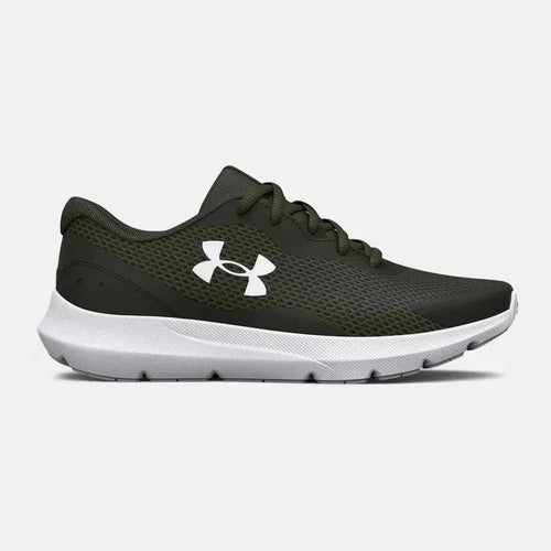 Under Armor Sports Kids Running Shoes Green