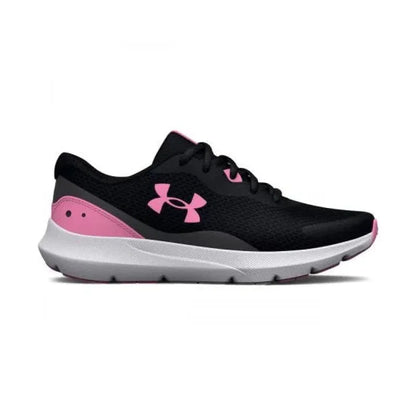 Under Armour AW23 3025013-001 Black Poline παιδικά υποδήματα 