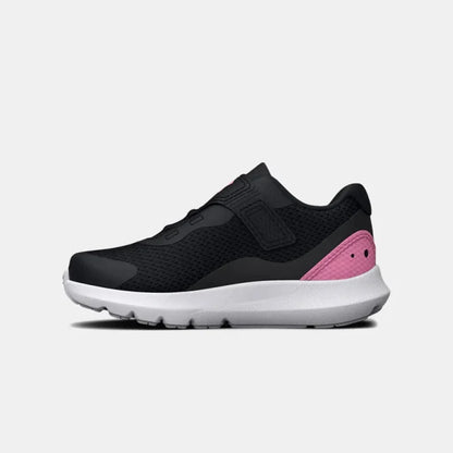 Under Armour AW23 3025015-001 Black Poline παιδικά υποδήματα 