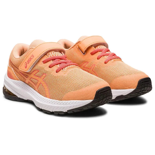 Asics ASICS Αθλητικά Παιδικά Παπούτσια Running GT-1000 11 PS Summer Dune / Papaya Αθλητικά Κορίτσι /Sportshoes Girl asics_1014a238_801_100