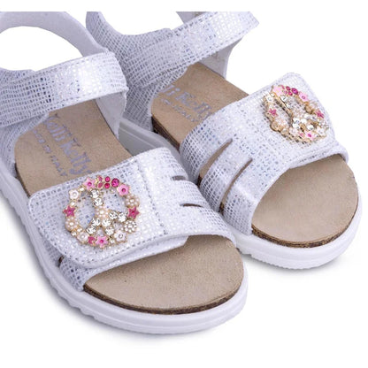 Lelli Kelly Felicia 3 Children's Sandals White