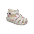 Kickers Kickers Παιδικά Δερμάτινα Παπουτσοπέδιλα Ανατομικά για Κορίτσια Λευκό Πέδιλο Κορίτσι / Sandals Girl fixedratio_20220520193340_kickers_paidika_pedila_anatomika_gia_koritsi_leyka_895391_10_32