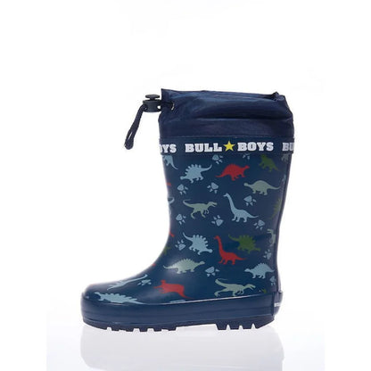 Bull Boys Children's Wellies for Boys with Dinosaurs Blue