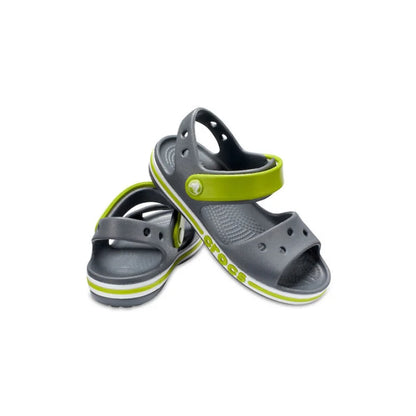 Chaussures de plage Crocs Kids Anatomic Crocband gris