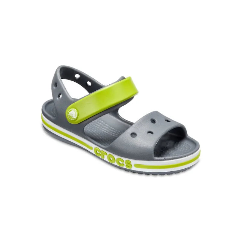 Chaussures de plage Crocs Kids Anatomic Crocband gris