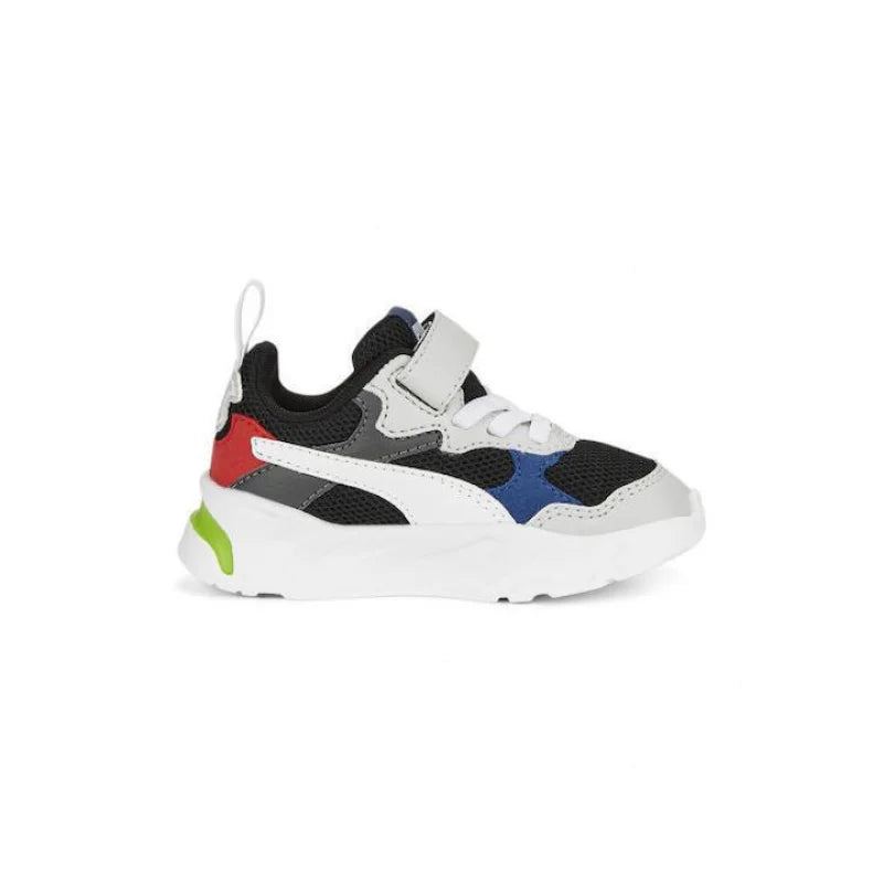 Puma Puma Παιδικά Sneakers Μαύρο / Λευκό / Γκρι / Ρόυαλ Αθλητικά Αγόρι /Sportshoes Boys fixedratio_20230302152413_puma_paidika_sneakers_gia_agori_puma_black_puma_white_vapor_gray_clyde_royal_390840_03