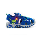 Bull Boys Bull Boys Παιδικά Ανατομικά Πέδιλα για Αγόρι με Δεινόσαυρους και Φωτάκια Γαλάζια Πέδιλο Αγόρι Φωτάκια / Sandal Boy Lights fixedratio_20230303133606_ef275d9a