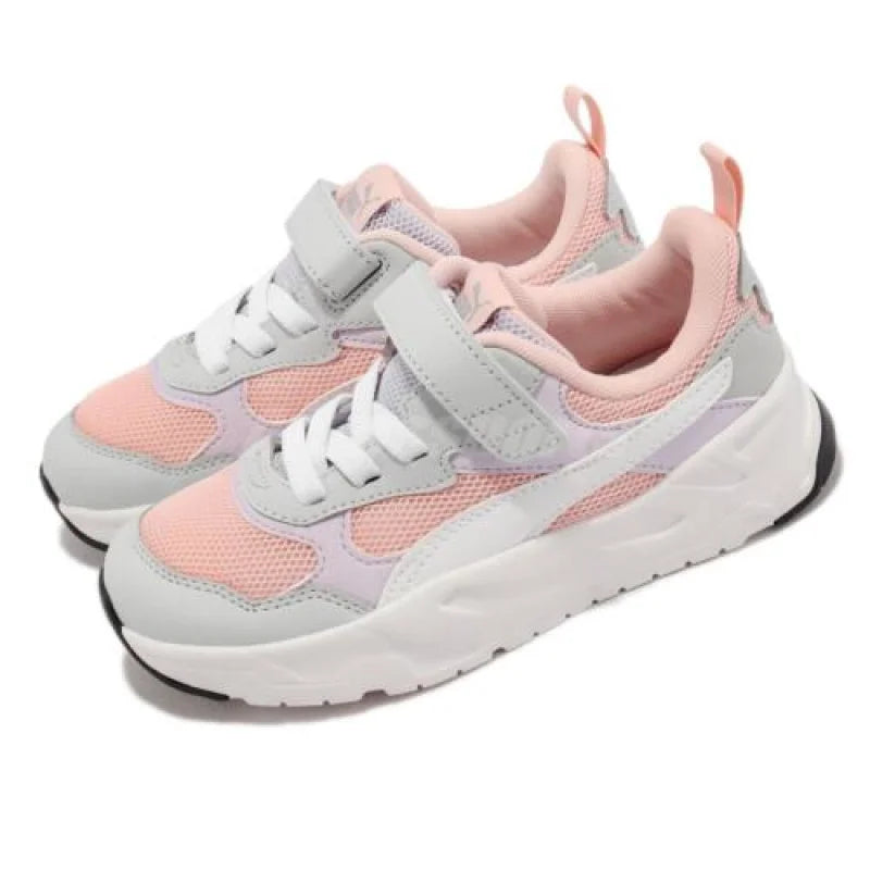 Puma Puma Παιδικά Sneakers για Κορίτσι Rose Dust / Grey / Orange Αθλητικά Κορίτσι /Sportshoes Girl s-l500