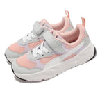 Puma Puma Παιδικά Sneakers για Κορίτσι Rose Dust / Grey / Orange Αθλητικά Κορίτσι /Sportshoes Girl s-l500