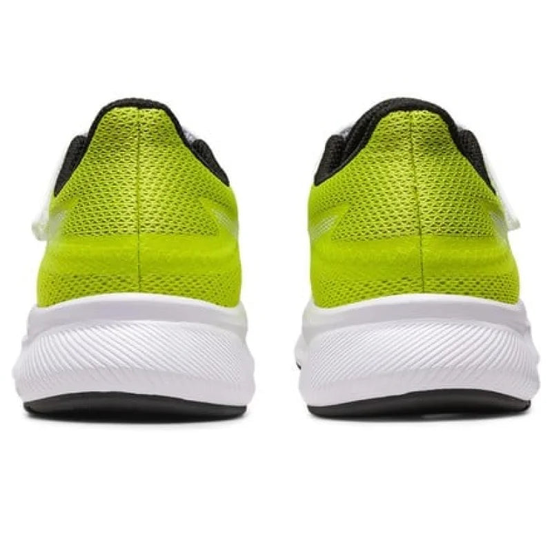 ASICS Chaussures de sport pour enfants Running Patriot 13 Lime Zest / Blanc
