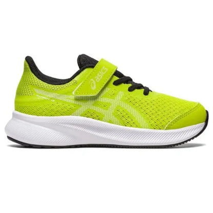 ASICS Chaussures de sport pour enfants Running Patriot 13 Lime Zest / Blanc